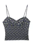 Pull&Bear Top 'PACIFIC'  námornícka modrá / žltá / zelená / staroružová
