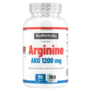 Survival Arginine AKG 1200 mg 150 cps