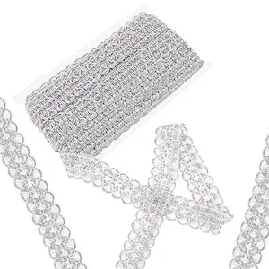 Ethnic Style Embroidery Polyester Lace Trims