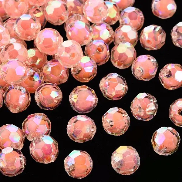 Transparent Acrylic Beads