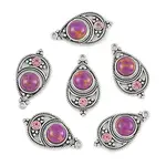 Bohemian Dyed Synthetic Turquoise Pendants