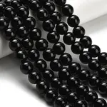 Natural Black Onyx(Dyed & Heated) Beads Strands