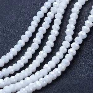 Electroplate Glass Beads Strands