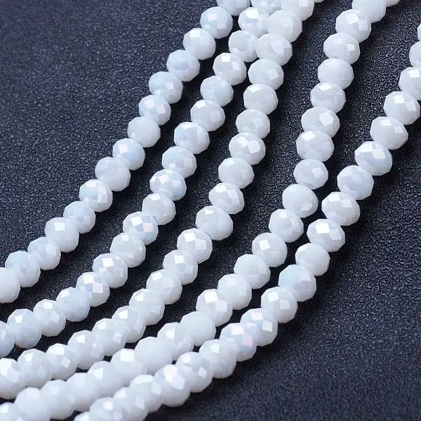 Electroplate Glass Beads Strands