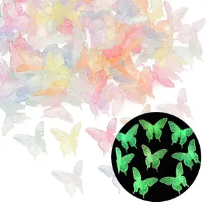 Luminous Transparent Acrylic Beads
