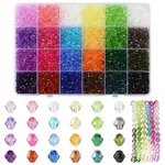 138g 23Colors Transparent Acrylic Beads