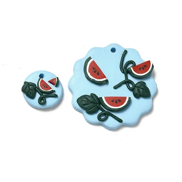 Handmade Polymer Clay Pendants Sets