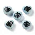 Printed Handmade Porcelain Beads