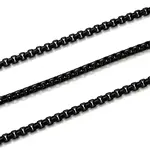 Spray Painted Brass Box Chains