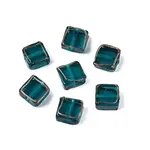 Handmade Gold Sand Lampwork Beads