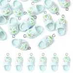 20Pcs Opaque Resin Pendants