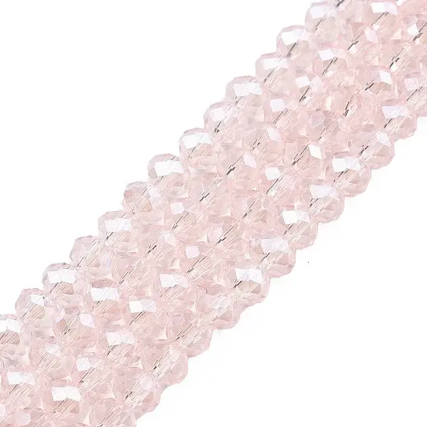 Electroplate Glass Beads Strands