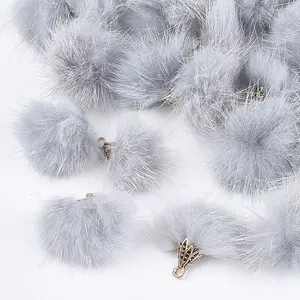 Faux Mink Fur Tassel Pendant Decorations