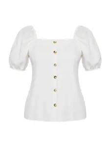 Trendyol Curve Blúzka  nebielená