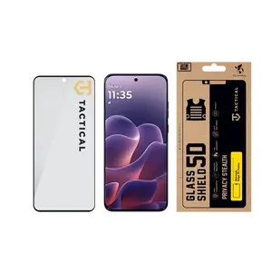 Ochranné sklo Tactical Glass Shield Privacy Stealth 5D pro Motorola Edge 70 Fusion, černá