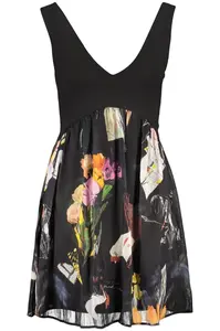 Černé mini šaty Desigual