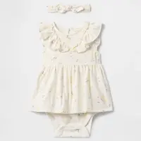 GAP Baby set šatů a čelenky - Holky