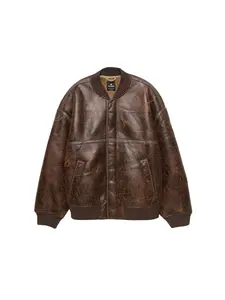 Pull&Bear Prechodná bunda  hnedá