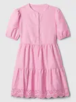 GAP Dětské volánové šaty - Holky
