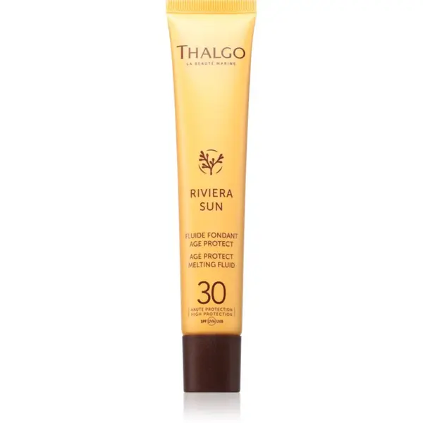 Thalgo Riviera Sun Age Protect Melting Fluid SPF30 protivráskový fluid na prodloužení opálení SPF 30 50 ml