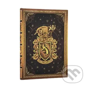 Paperblanks - zápisník Hufflepuff Journal (midi, čistý, elastické zatváranie)