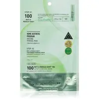 VT Cosmetics Cica Reti-A Reedle Shot 100 2Step Hydrogel Mask intenzívna hydrogélová maska pre vyhladenie pleti a minimalizáciu pórov 34.5 g