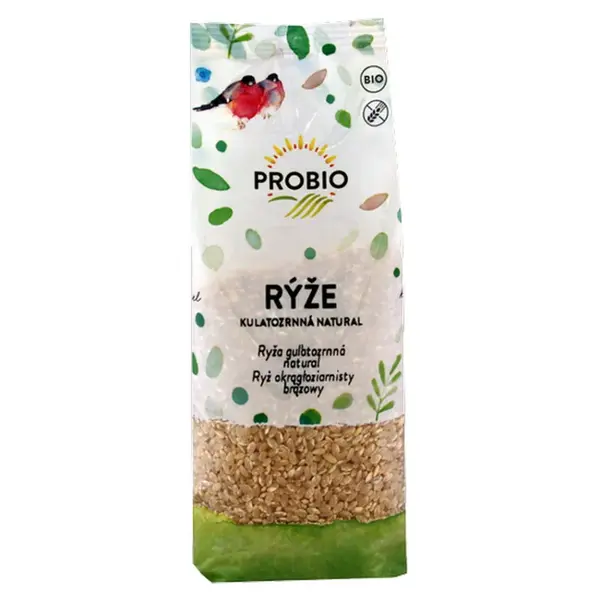PROBIO Rýže kulatozrnná natural BIO 500 g