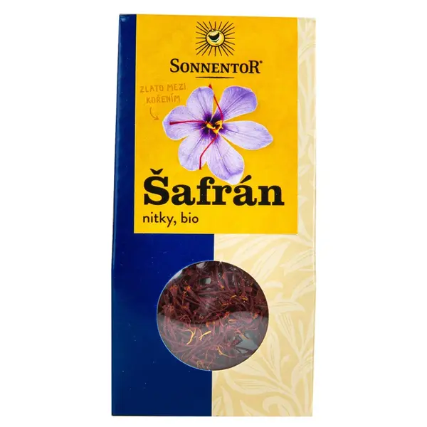 SONNENTOR Šafrán nitky BIO 0,5 g