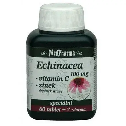 Medpharma Echinacea 100mg+vit.c+zinek Tbl.67