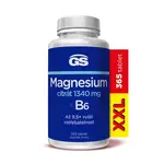 GreenSwan GS Magnesium citrát 1340 mg B6 365 tabliet XXL