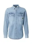 G-STAR Košeľa  modrá