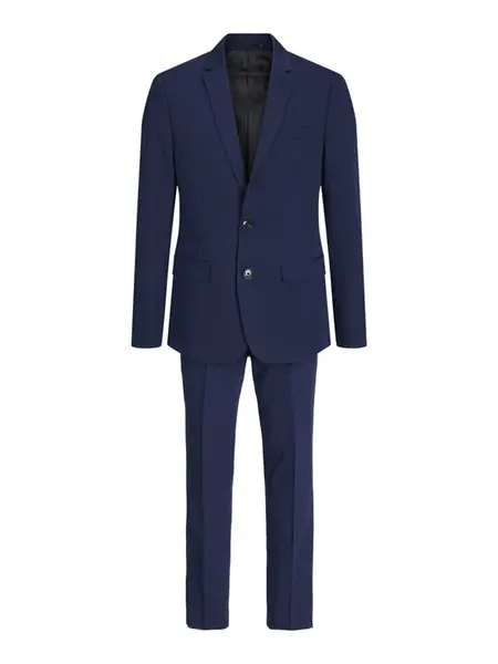 Jack & Jones Junior Oblek 'Solar'  námornícka modrá
