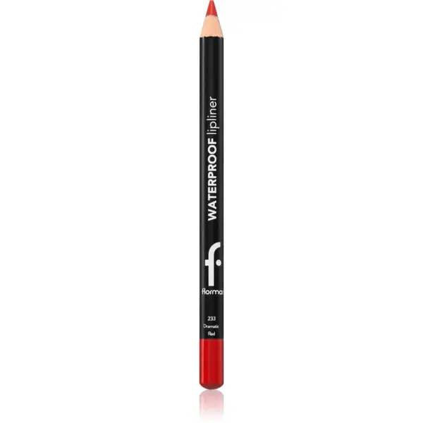 flormar Waterproof Lipliner voděodolná tužka na rty odstín 233 Dramatic Red 1.14 g