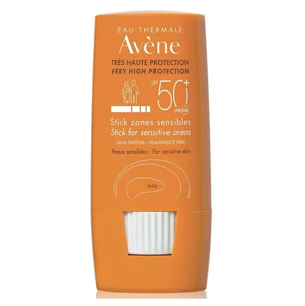 AVÉNE Tyčinka na citlivá místa SPF 50+  8 g