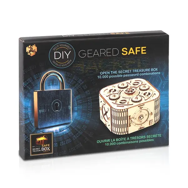 DIY hlavolamový box - Trezor Eureka