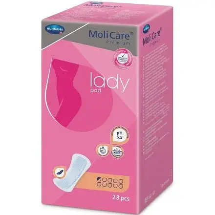 Absorpční vložky Molicare Lady 0,5 Kapky 70ml 28ks