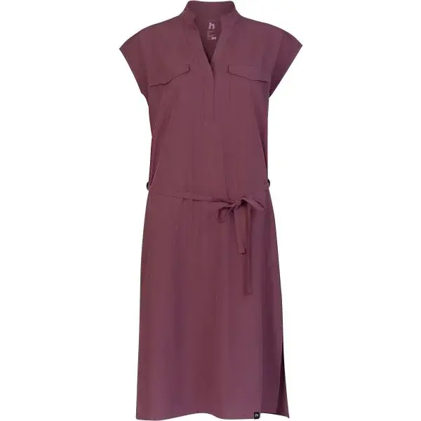 Hannah SHAY Dámske košeľové šaty, vínová, veľkosť