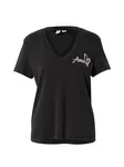 VERO MODA Tričko  čierna / biela