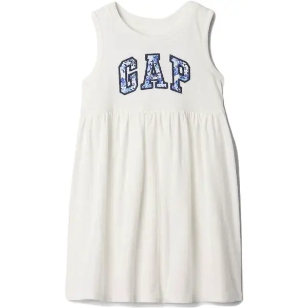 GAP BABY Dívčí šaty, bílá, velikost