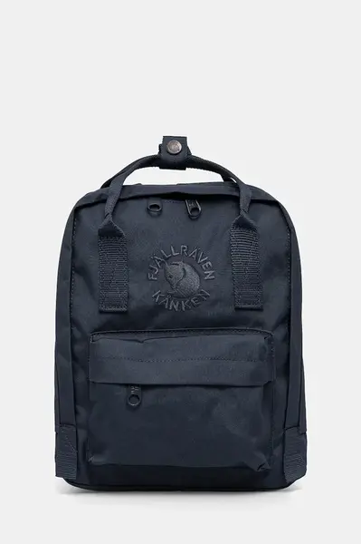 Batoh Fjallraven Re-Kanken Mini tmavomodrá barva, malý, hladký, F23549
