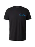 Calvin Klein Jeans Tričko '30S'  azúrová / čierna / biela