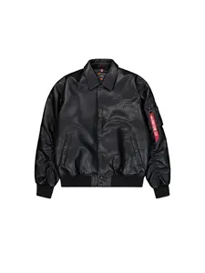 ALPHA INDUSTRIES Prechodná bunda  čierna