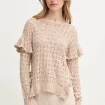 Svetr s příměsí lnu Hoss Intropia