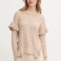 Svetr s příměsí lnu Hoss Intropia