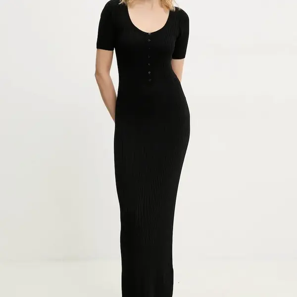 Šaty s příměsí hedvábí Herskind Mira