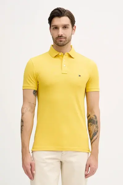 Tommy Hilfiger polo bavlněné s elastanem