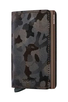 Kožená peněženka Secrid hnědá barva, SJu-Brown