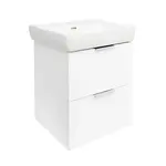 Laufen PRO A skrinka pod umývadlo bez umývadla 52,9x69,4x50,9 cm biela lesk RE010550228060