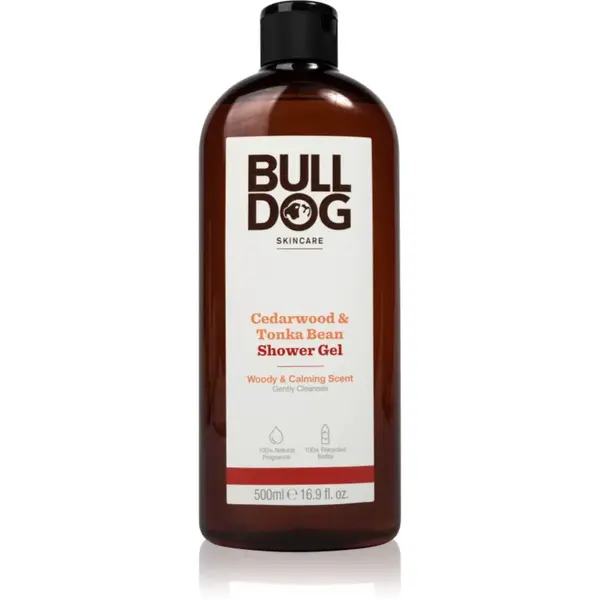 Bulldog Cedarwood and Tonka Bean sprchový gel pro muže 500 ml