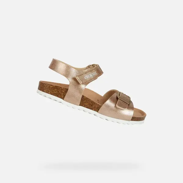 Pink Girls' Sandals Geox Adriel - Girls